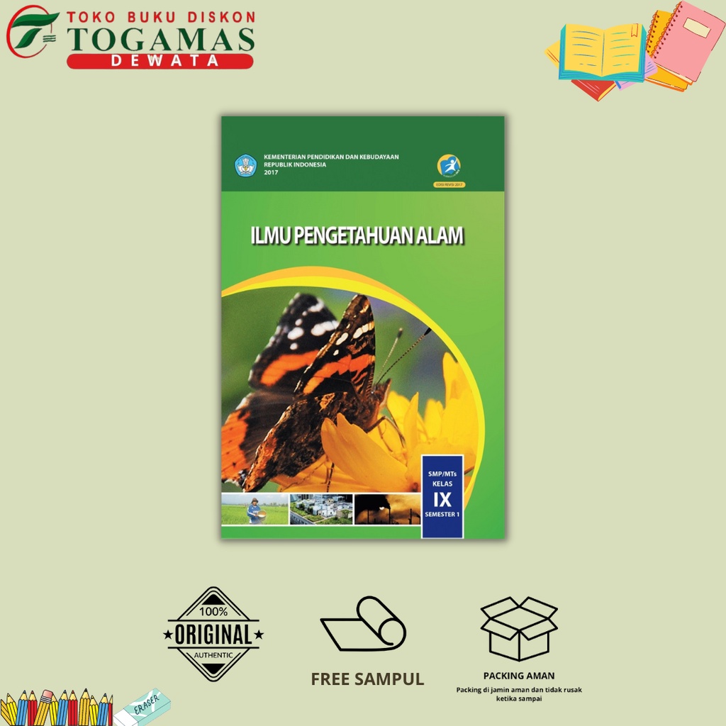 Jual BUKU PAKET SMP KELAS IX | ILMU PENGETAHUAN ALAM SMP/MTS KELAS IX ...