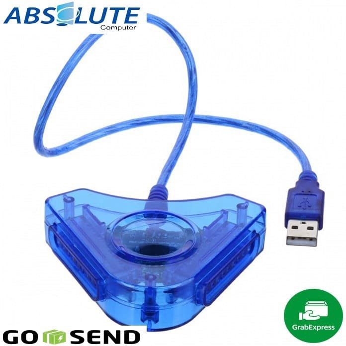 Jual Converter Stik PS2 to USB Playstation Gamepad Original Shopee