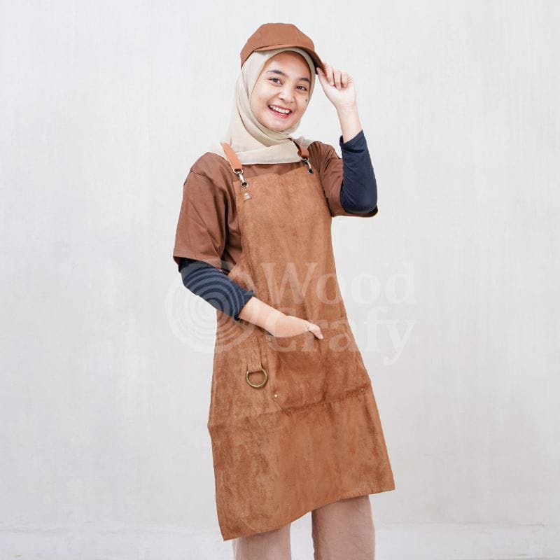 Jual Apron Masak Celemek Masak Apron Barista Celemek Barista