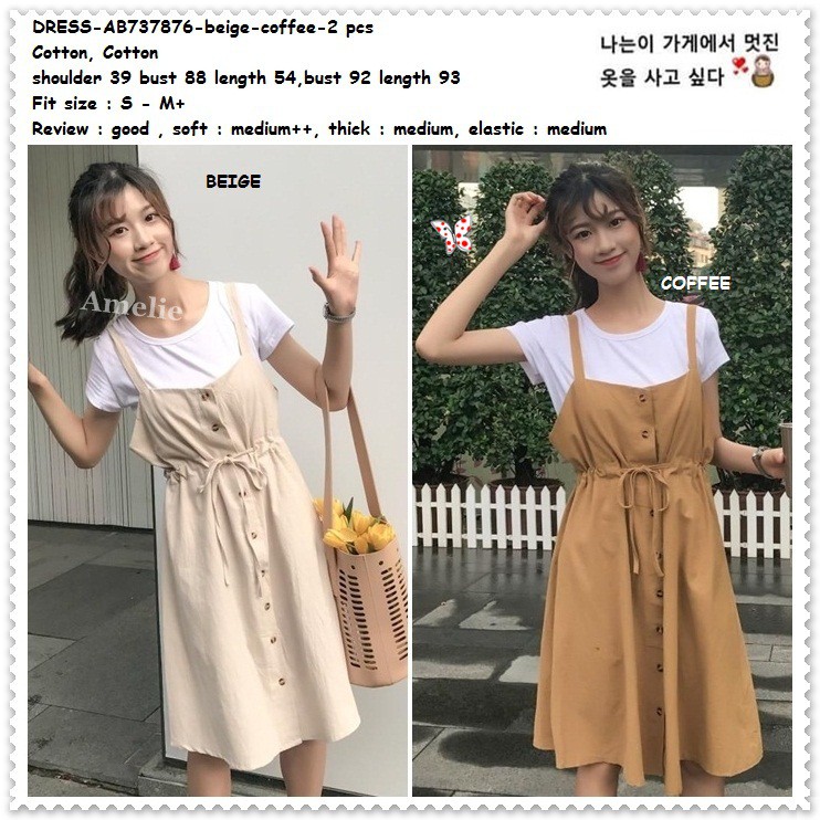 Dress korea outlet shopee