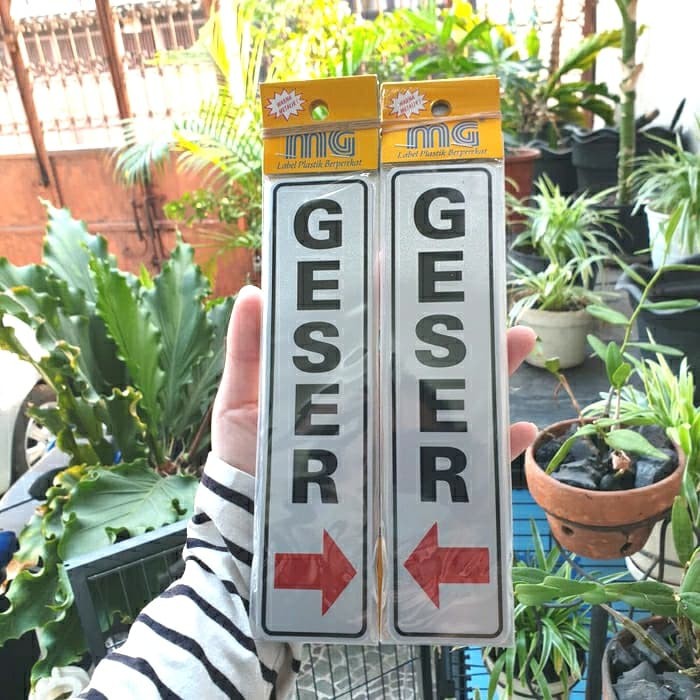 Jual Tempelan Stiker Sticker Geser Kiri Kanan | Shopee Indonesia