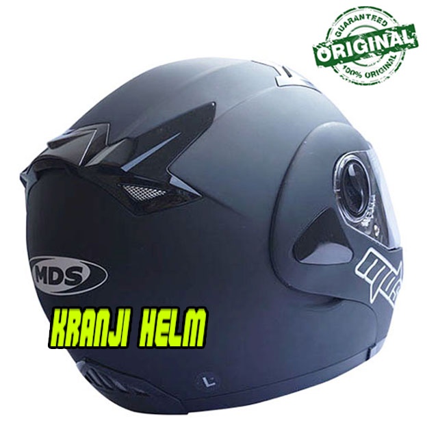 Jual Helm / Helm fullface / Helm modular / Helm mds pro rider solid ...