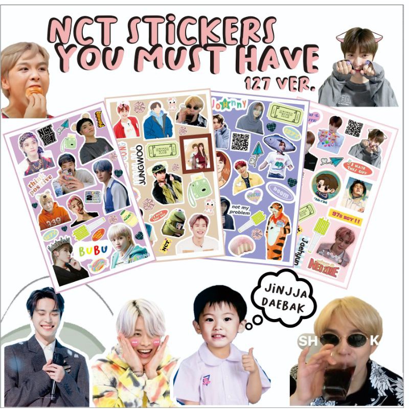 Jual NEW NCT STICKER SET LUCU MUST HAVE!!! | Shopee Indonesia