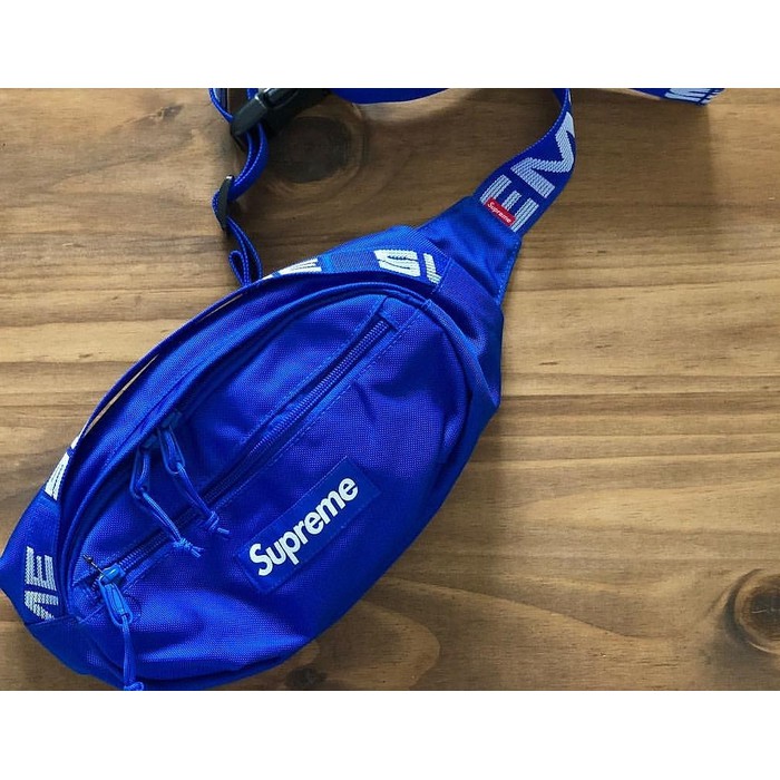 Supreme Waist Bag Waistbag SS18 Royal Blue Original ORI BNWT