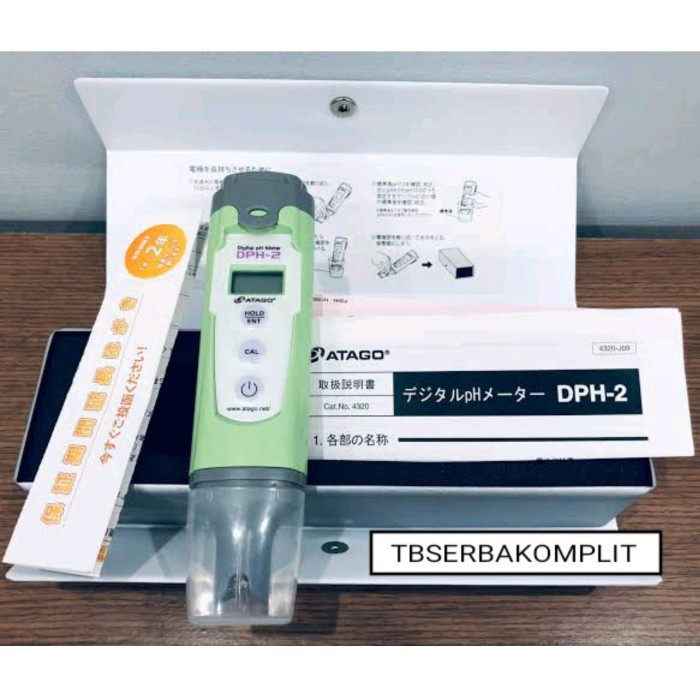 Jual ATAGO DPH-2 JAPAN Digital PH Meter DPH2 Alat Ukur pH