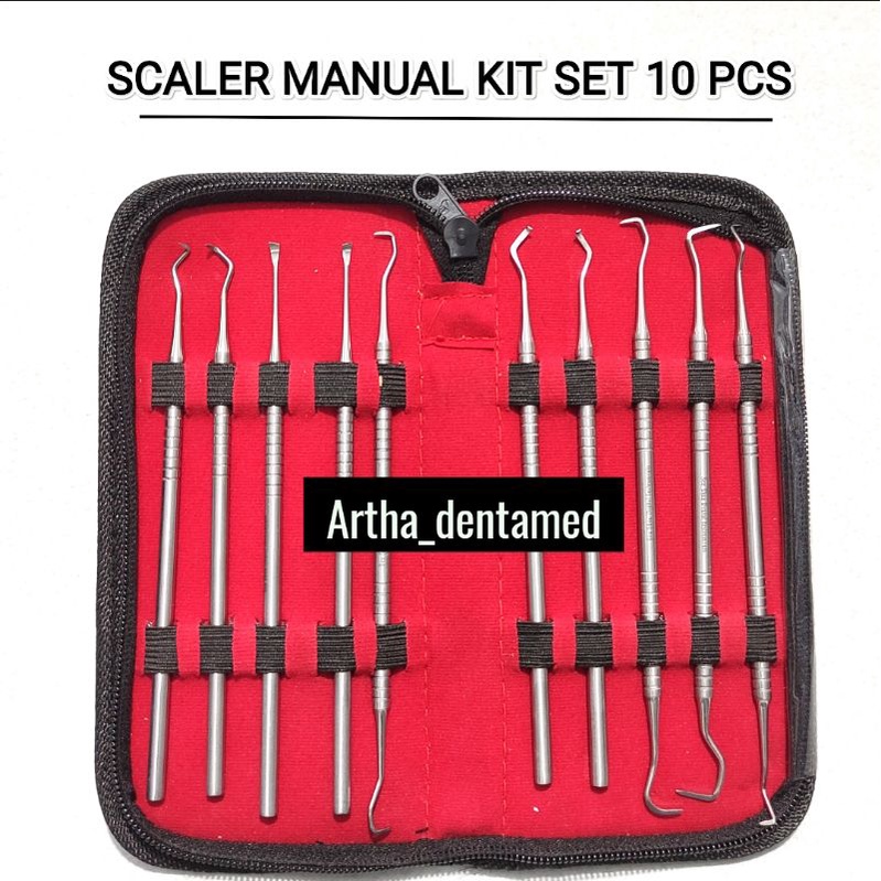 Jual SCALER MANUAL KIT SET OF 10 PCS Shopee Indonesia