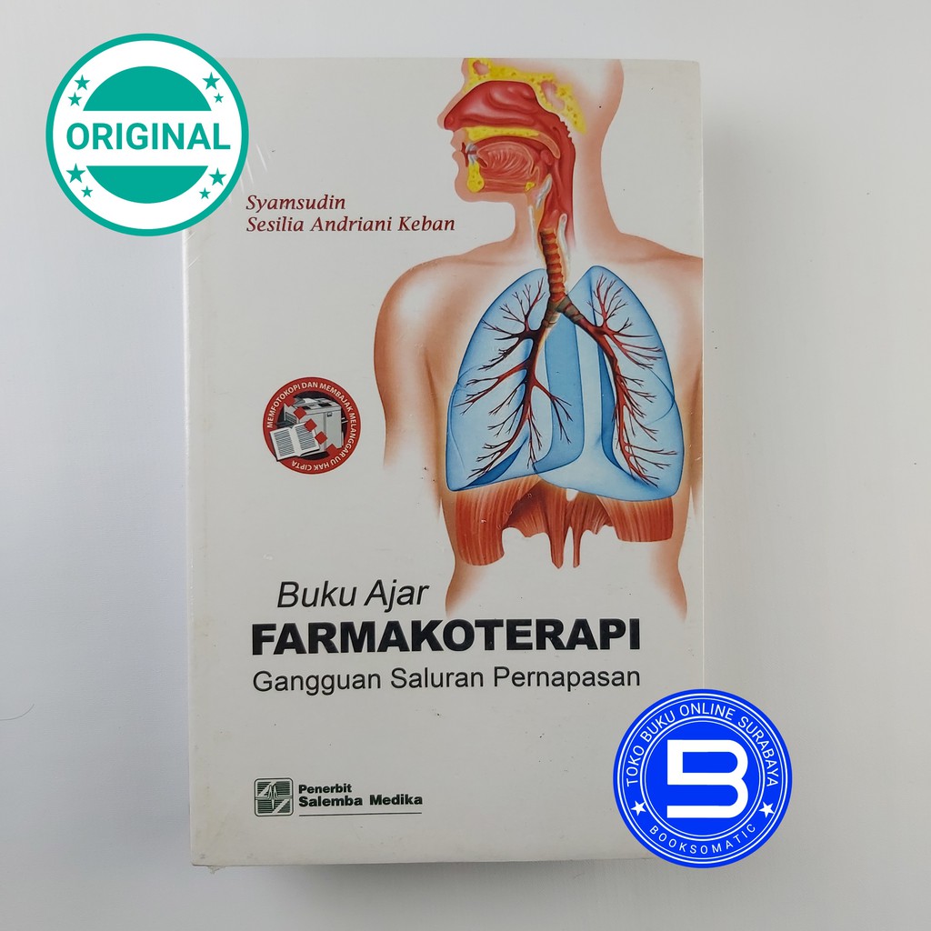 Jual Buku Ajar Farmakoterapi Gangguan Saluran Pernapasan - Syamsudin ...