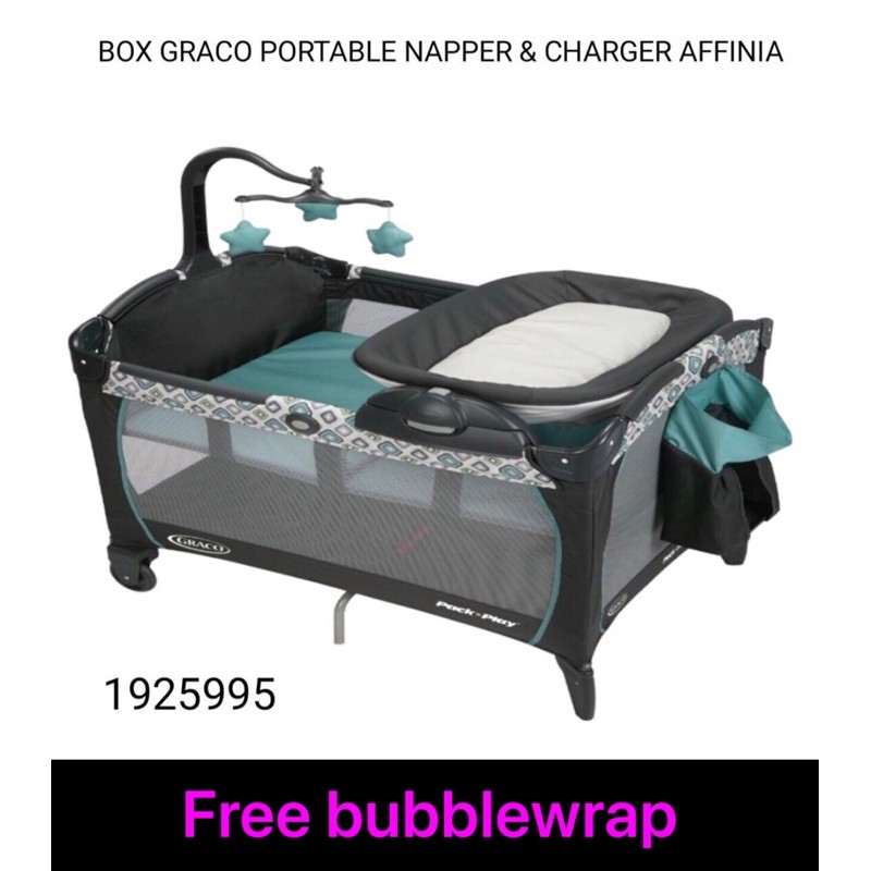 Jual SALE (NO BOX) box bayi graco pack n play playard portable napper ...