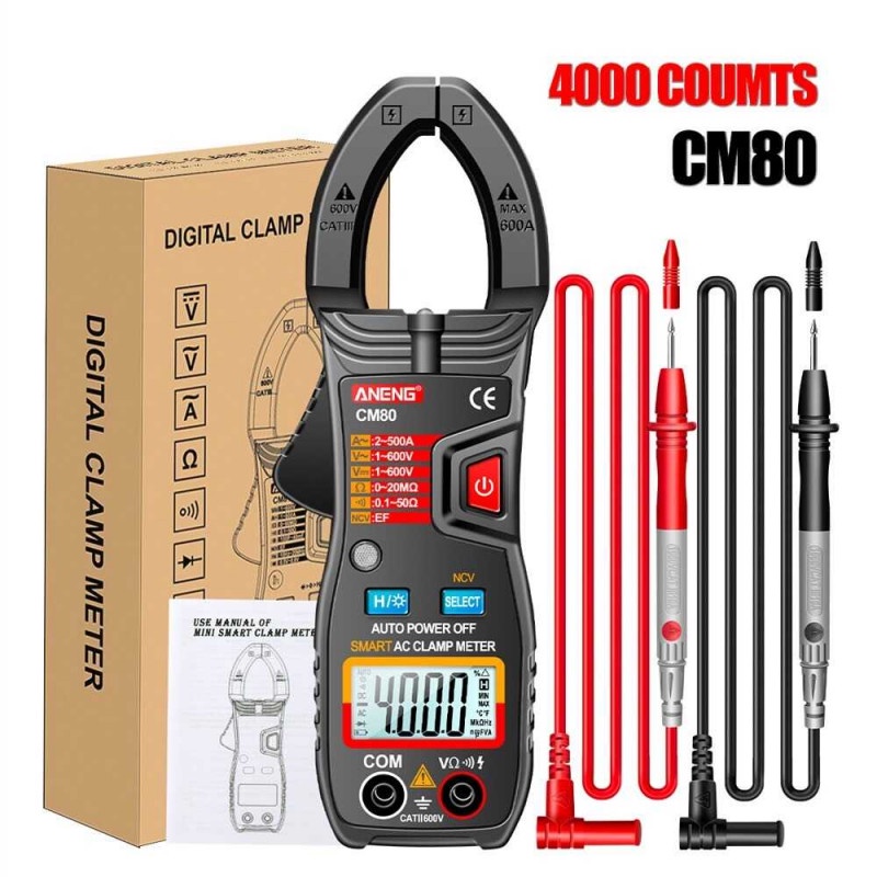 Jual TANG AMPERE AC DC DIGITAL MULTIMETER VOLTAGE VOM TESTER CLAMP LCD ...