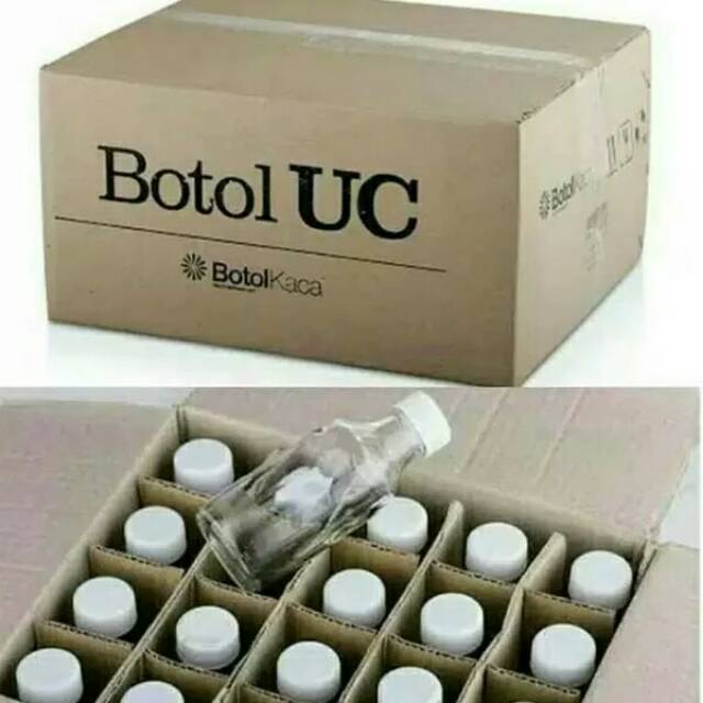 Jual Botol Ex UC 1000/100-130ml/isi 20pc (Tutup asli UC) | Shopee Indonesia
