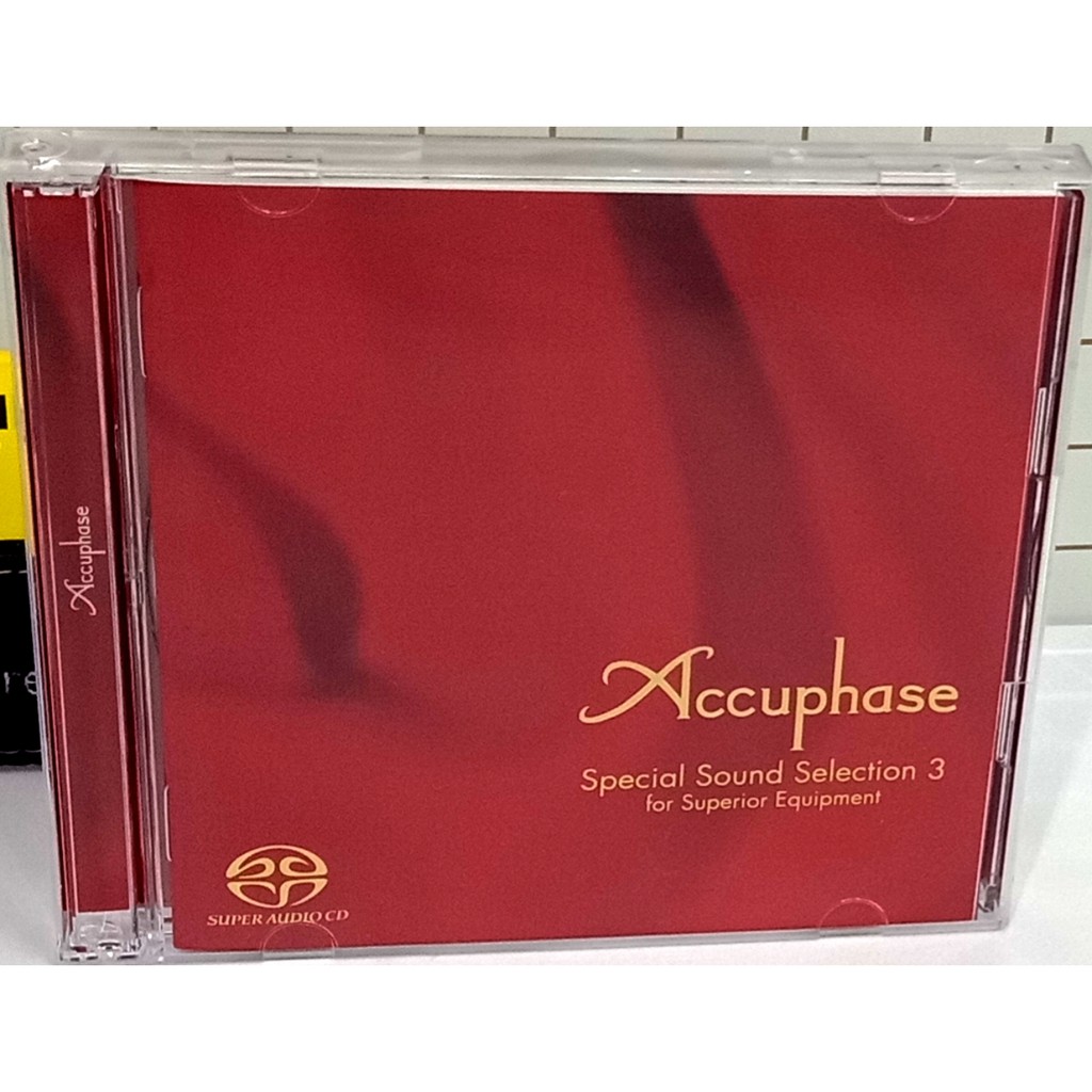2023新商品 Accuphase Special Sound Selection 3 Selection CD