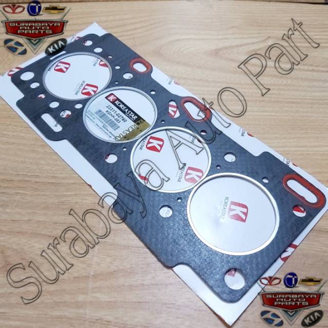 Jual Gasket Cylinder Head Kia Picanto Old Paking Kop Packing Head ...