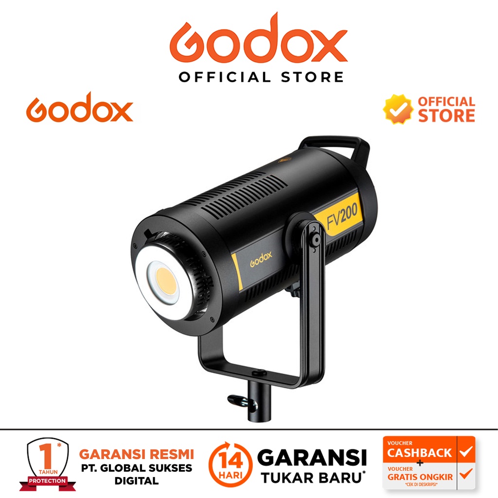 Jual Godox FV200 / Godox FV 200 / Godox FV-200 Continiues Light ...
