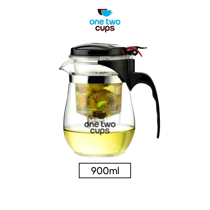 Jual One Two Cups Teko Pitcher Teh Chinese Teapot Maker 900ml Shopee Indonesia 1065