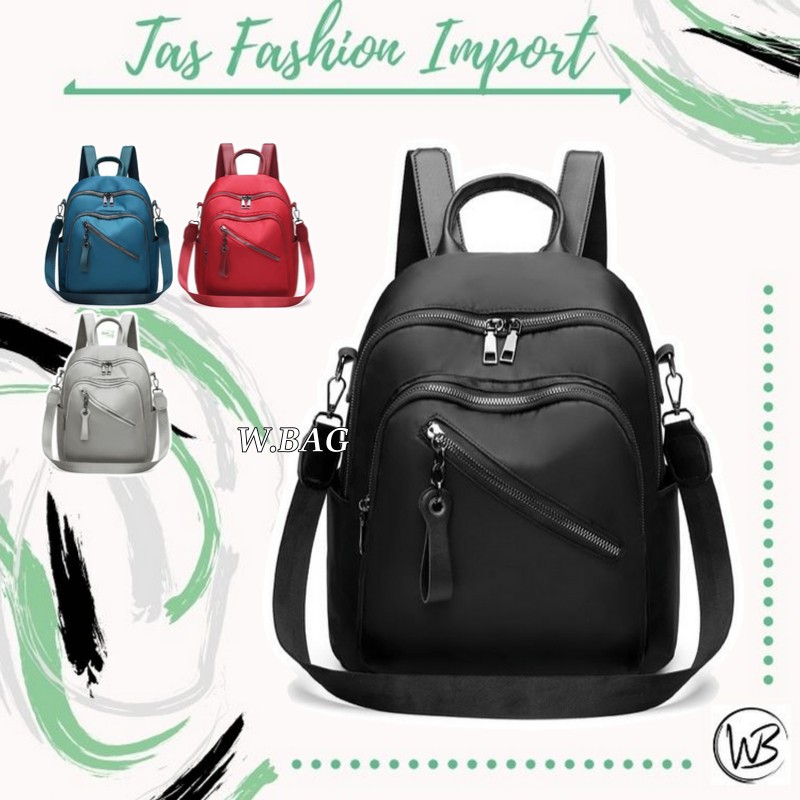 Jual Backpack Wanita Import Tas Gendong Tas Punggung Ransel Wanita Tas ...