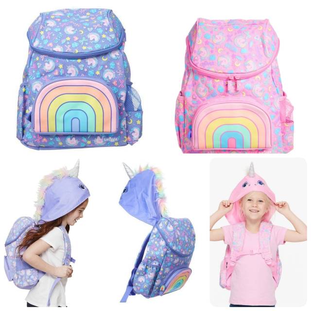 Unicorn shop hoodie backpack