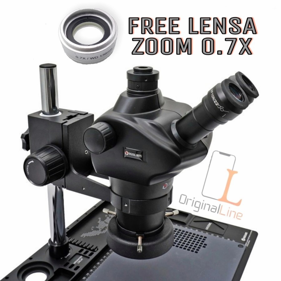 Jual MICROSCOPE / MIKROSKOP TRINOKULER / TRINOCULAR DWTCY DIGITAL