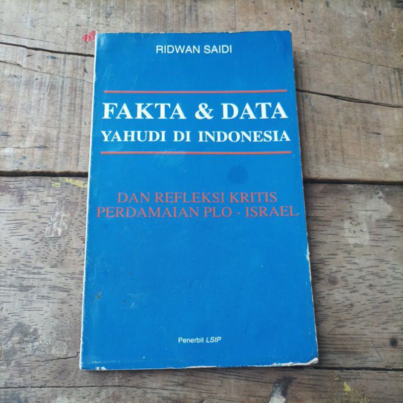 Jual Fakta And Data Yahudi Di Indonesia Original Shopee Indonesia 