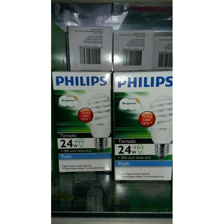 Jual Lampu Penerangan Philips Tornado 24 Watt Lampu Penerangan Spiral ...