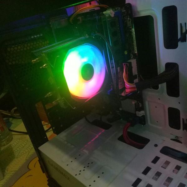 Jual Alseye Fan Processor / Cpu Cooler Gaming Heatsink 2 Pipe RGB ...