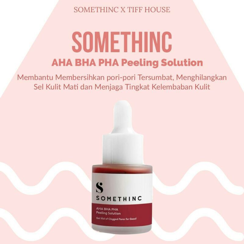 Jual SOMETHINC AHA BHA PHA Peeling Solution 20ml | Shopee Indonesia