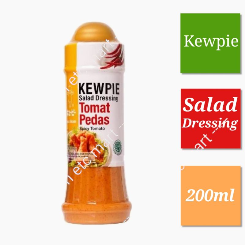 Jual Kewpie Salad Dressing Rasa Tomat Pedas 200ml | Shopee Indonesia