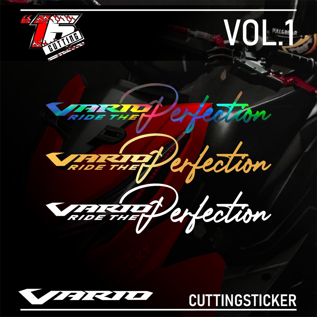 Jual Cutting Sticker VARIO - Stiker Lis Variasi Motor Honda VARIO
