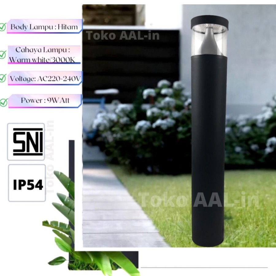 Jual Lampu taman LED minimalis dekorasi Taman Outdoor lampu taman bulat