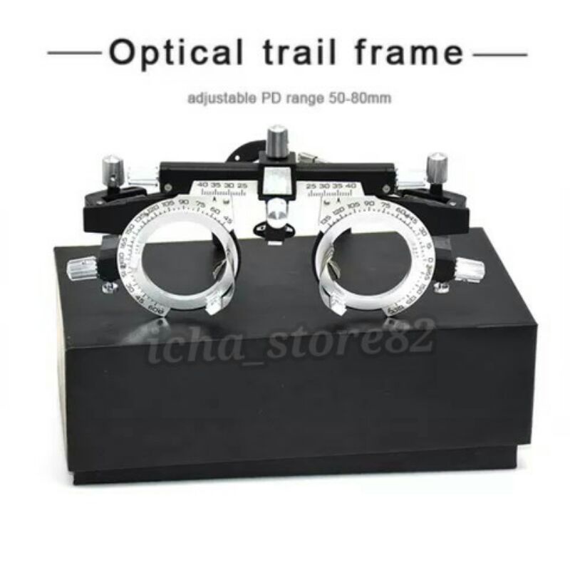 Jual TRIAL FRAME ADJUSTABLE / TRIAL LENS FRAME SET OPTIKAL / ALAT ...