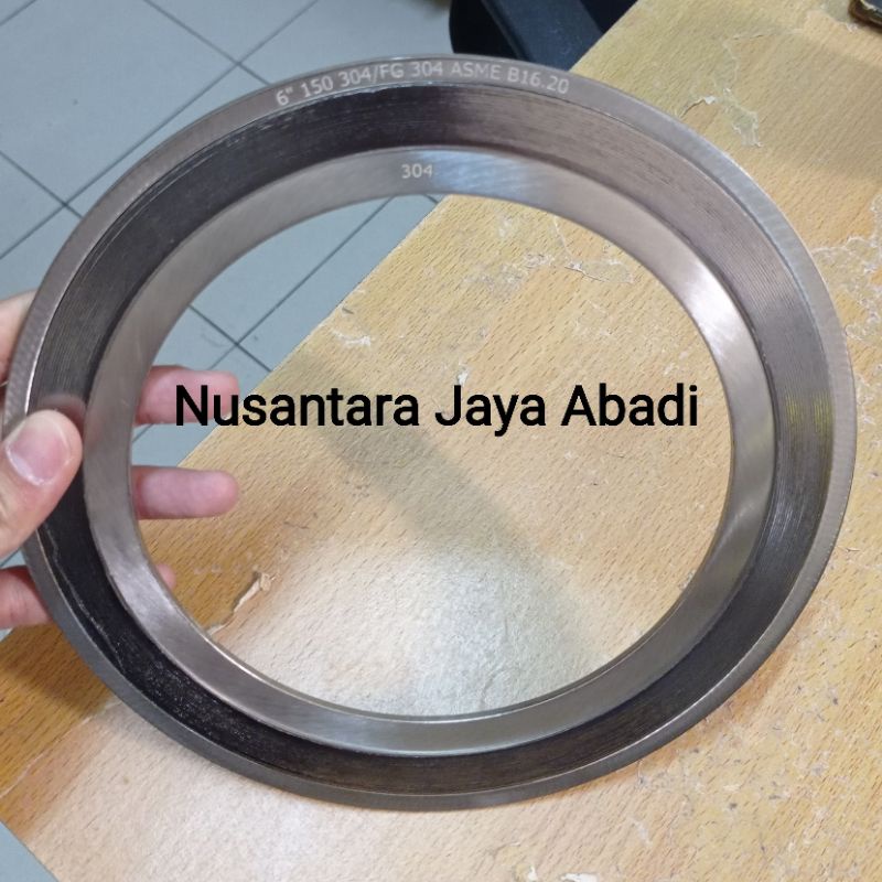 Jual Spiral Wound Gasket SWG Ansi 150 Lb Stainless 304 6 " inchi DN 150
