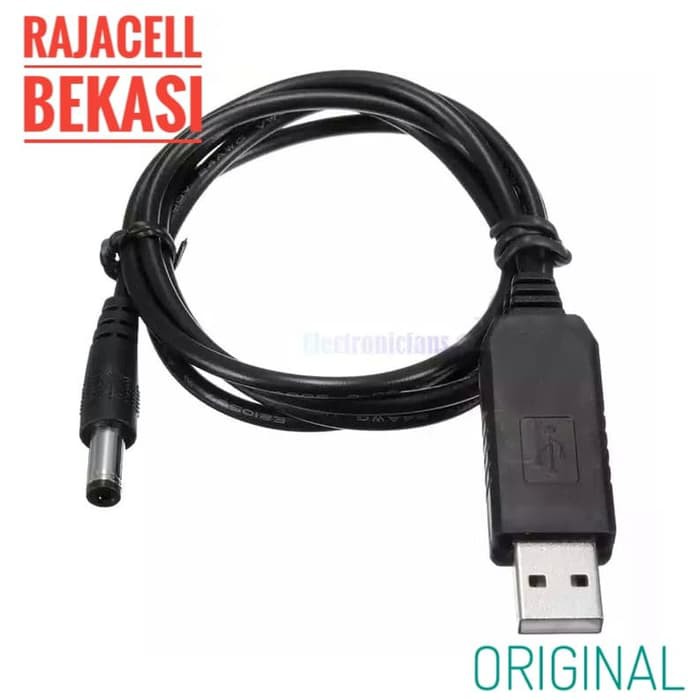 Jual Kabel Step Up V Usb To V Jack Dc Mm Boost Converter Voltage Shopee Indonesia