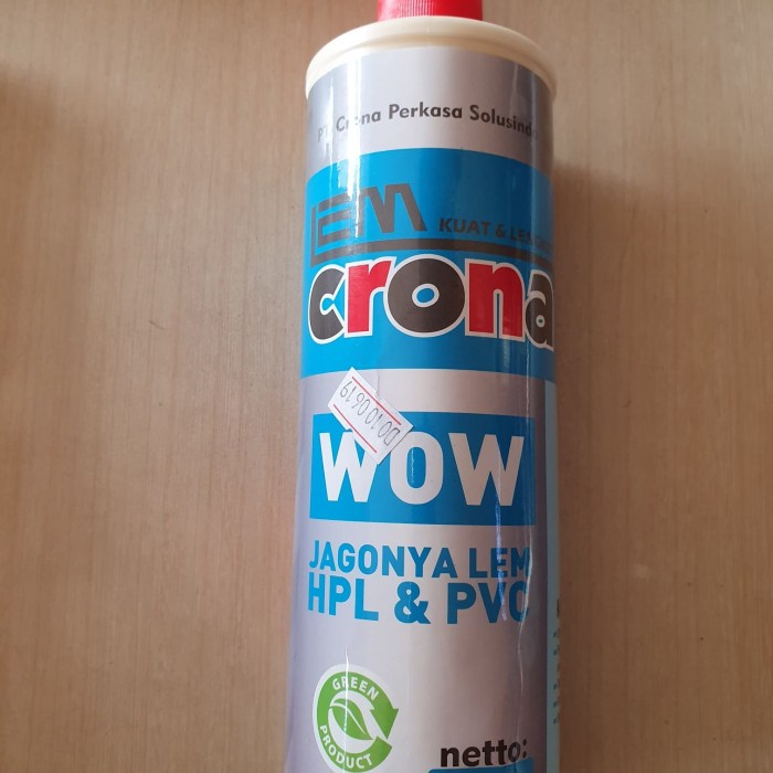 Jual Lem Kayu, HPL, PVC Sheet Merek Crona WOW 600 gram | Shopee Indonesia