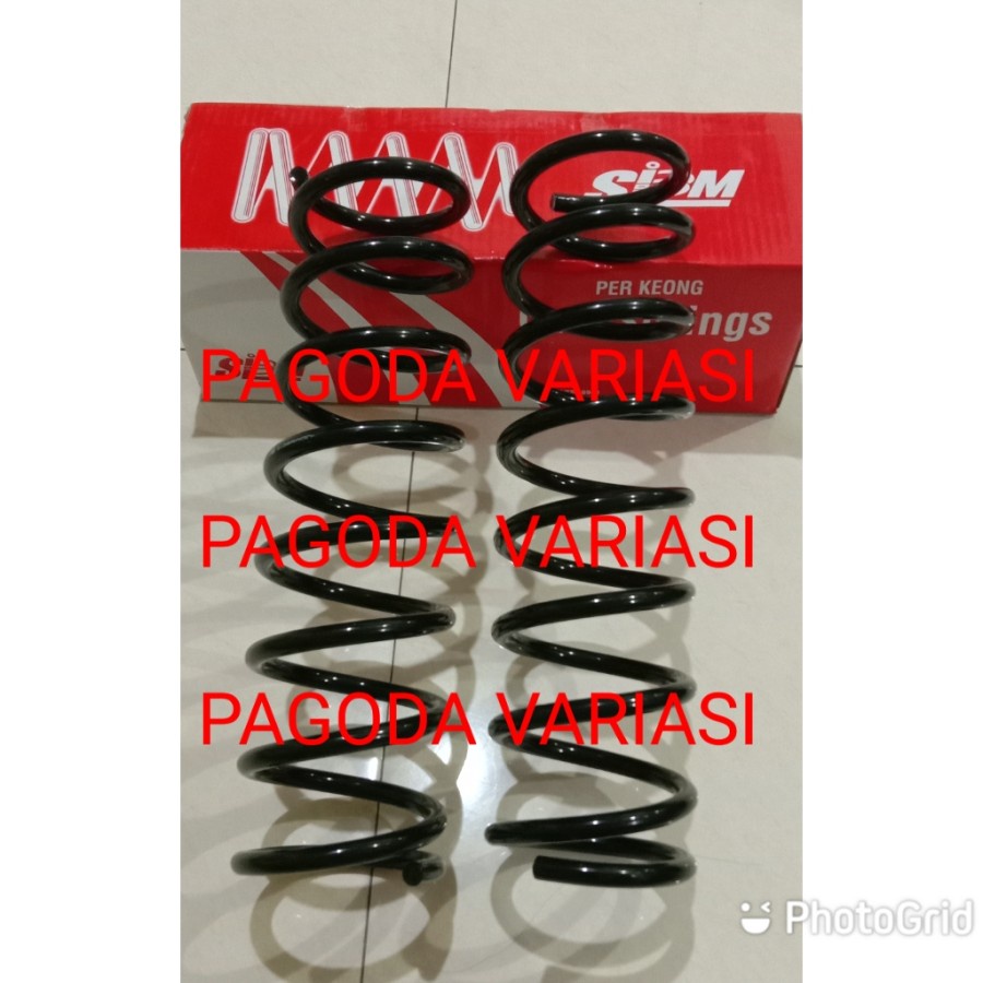 Jual PER KEONG COIL SPRING SLBM MOBIL CIELO 1994-1998 BELAKANG STD 2PCS ...