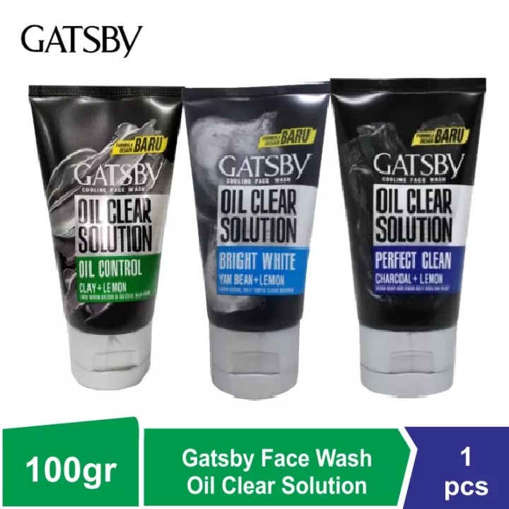 Jual Gatsby Face Wash 100 gr All Varian Shopee Indonesia
