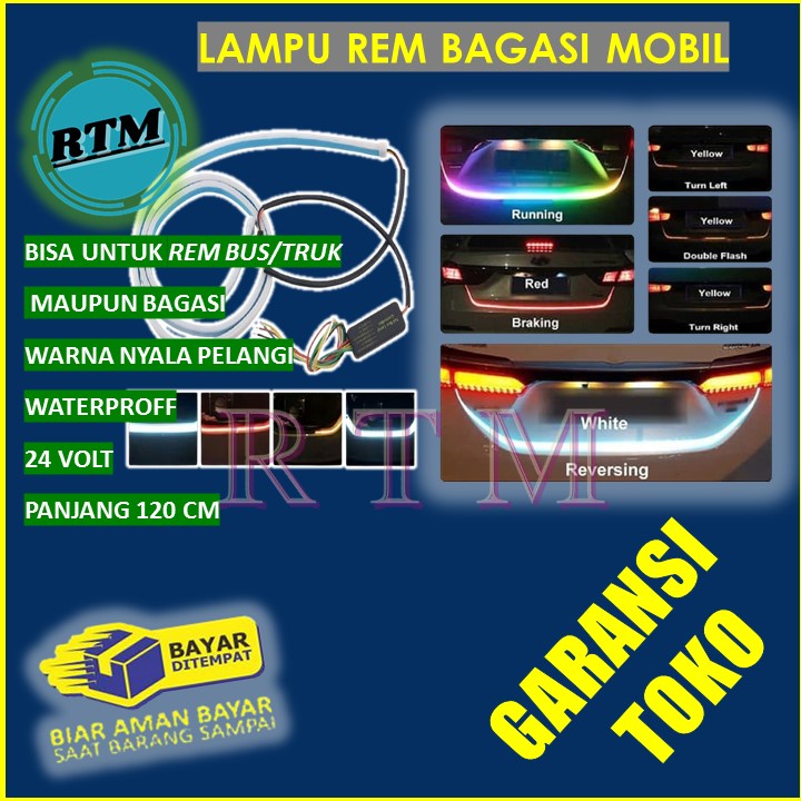 Jual Lampu Rem Bus Rgb Lampu Rem Truk Rgb Volt Led Bagasi Rgb V