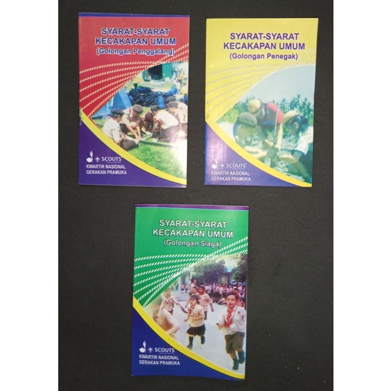 Jual Buku Sku Syarat Syarat Kecakapan Umum Pramuka Siaga Penggalang