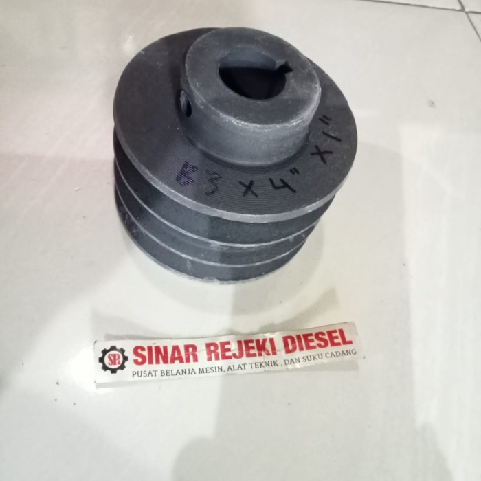 Jual Pulley Pully Pulli Puli Cor Besi B3 4 Inchi 4 Inch 4