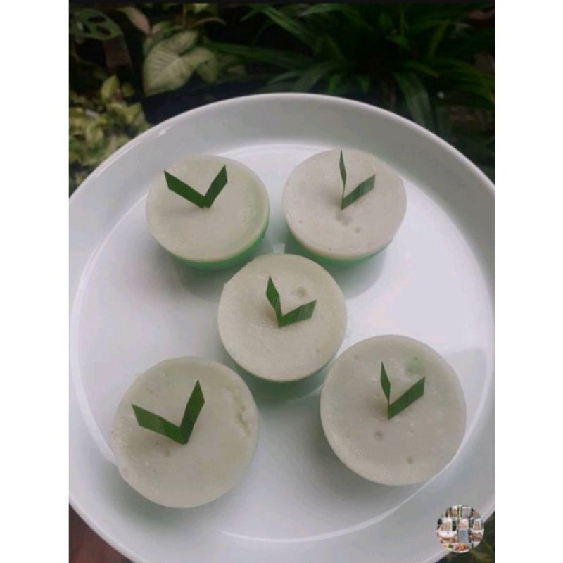 Jual cetakan kue bugis kue talam 1 lusin(12 pcs) tersedia warna hijau ...
