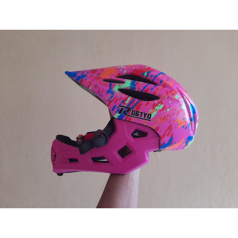 Jual Helm Full Face Pushbike / Helm Pushbike Full face / Helm Balance