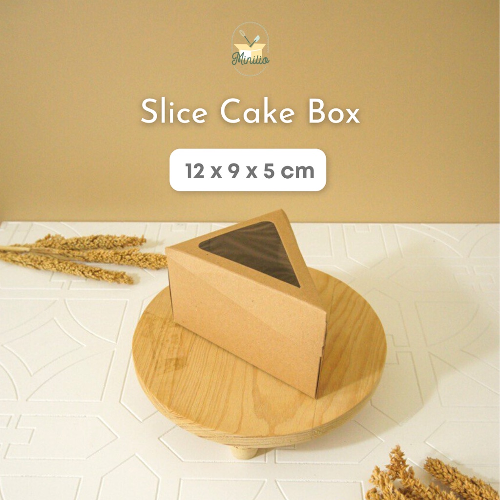 Jual Kraft Kardus Box Coklat Dos Dus Kotak Slice Cake Kue Isi 1 Pcs Shopee Indonesia 1847