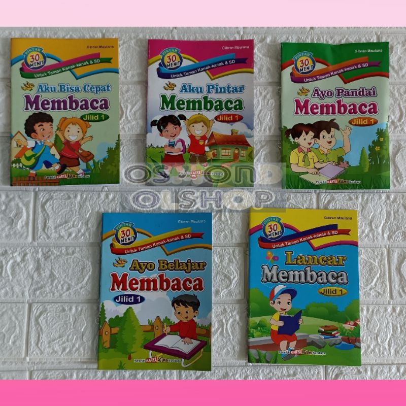 Jual Buku Anak Belajar Membaca Jilid 1 | Shopee Indonesia