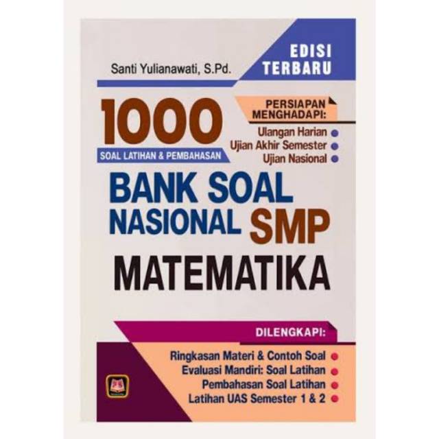 Jual BANK SOAL MATEMATIKA SMP | Shopee Indonesia