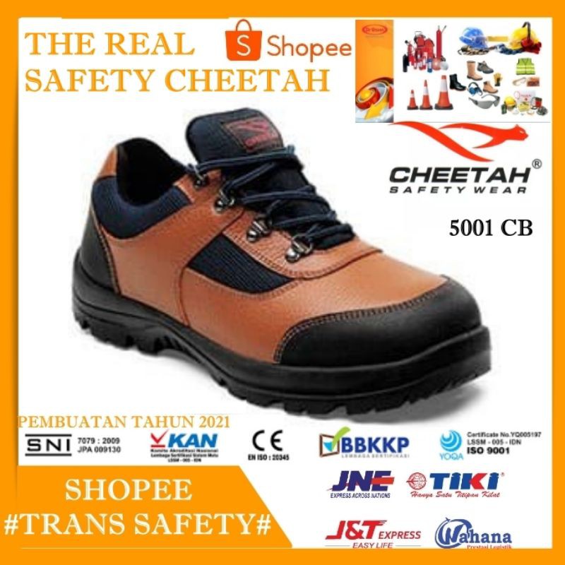 Jual Sepatu Safety Cheetah 5001 Cb Sepatu Safety Shoes Cheetah 5001 Cb