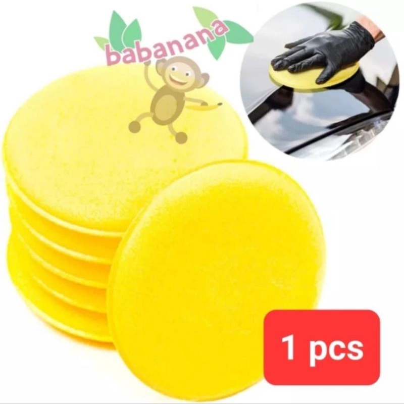 Jual sponge applicator wax pad busa poles pemoles detailing | Shopee ...
