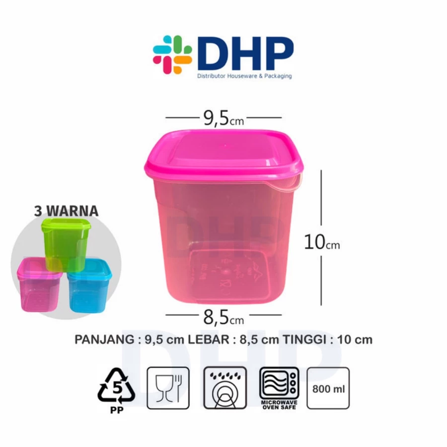Toples ZAYN Kotak 800 ml