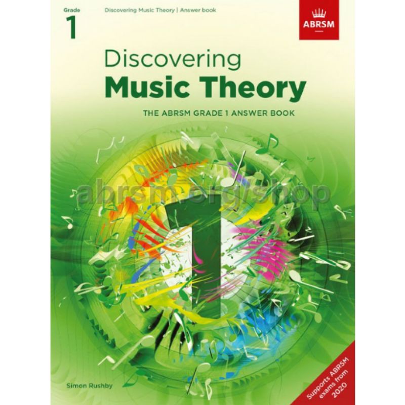 Jual Discovering Music Theory Workbook / Answer Book Grade 1 2 3 4 5 ...