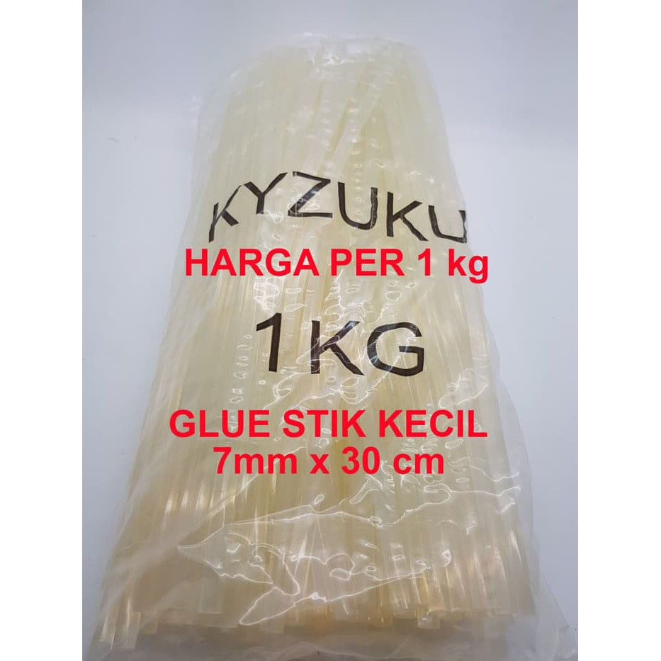 Jual 1pack Lem Glue Stik Kecil Besar 1 Kantong Refill Isi Lem Tembak