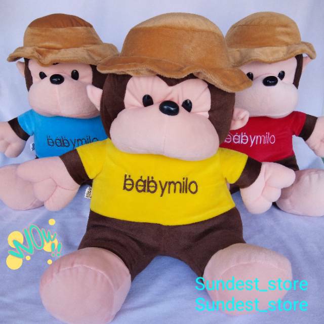 Jual Boneka Baby Milo Monyet Besar Unofficial | Shopee Indonesia
