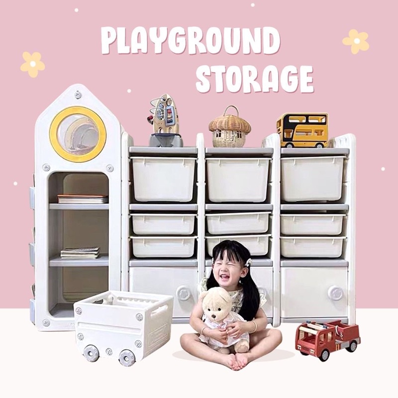Jual DUO Playground rak penyimpanan anak | Shopee Indonesia
