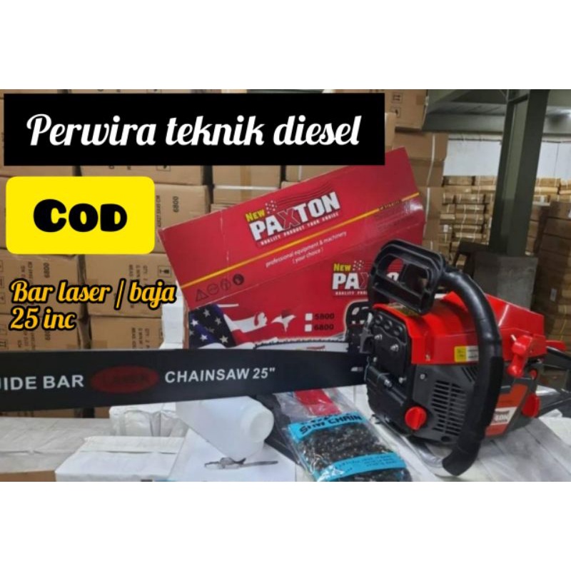 Jual Gergaji Mesin Paxton Bar Baja Mesin Senso Paxton Bar Baja Chain Saw Paxton Bar